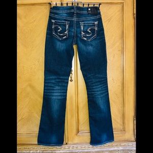 Silver Aiko Midboot Jeans